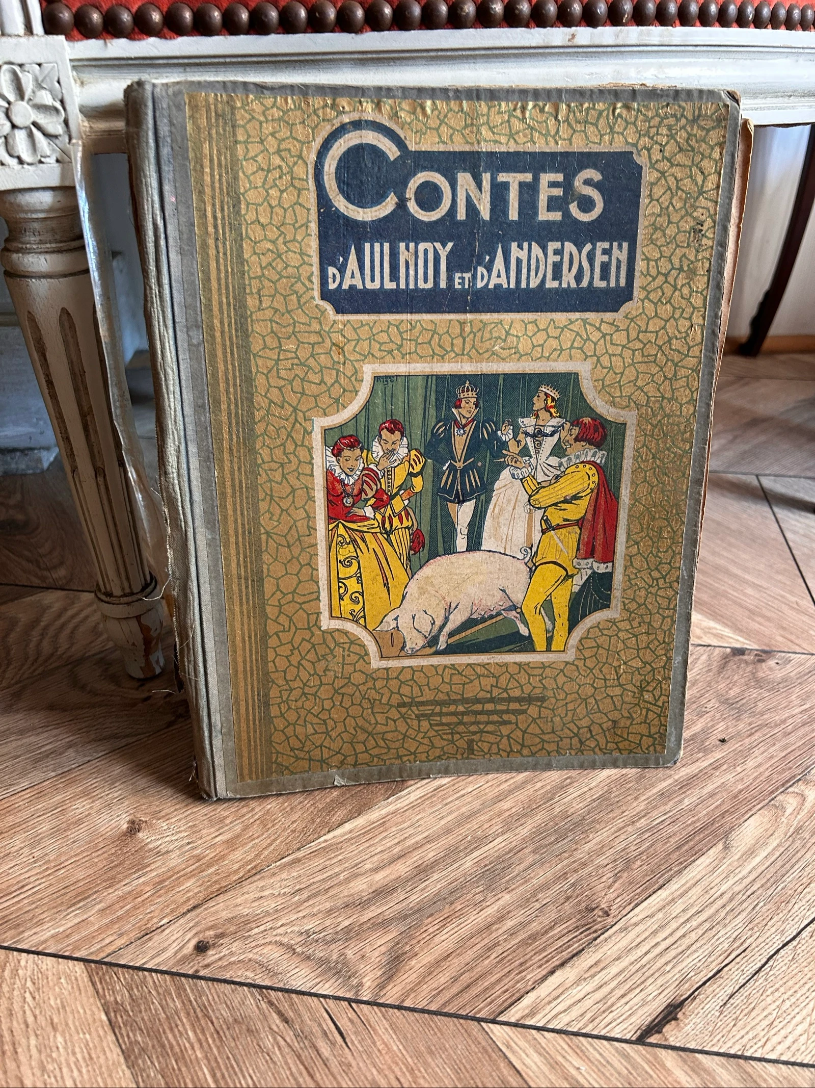 Livre Ancien (1937) - Contes d'Aulnoy et d'Andersen (Éditions Gordinne)